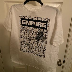 Boys Star Wars Empire Darth Vader Storm Troopers Short Sleeve Tee Gift New XL